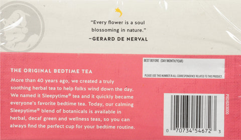 Celestial Seasonings Sleepytime Herbal Tea  18 CT