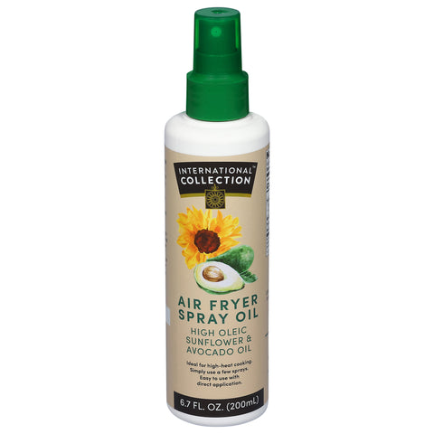 International Collection High Oleic Sunflower & Avocado Oil Air Fryer Spray Oil 6.7 fl oz - 6 Pack