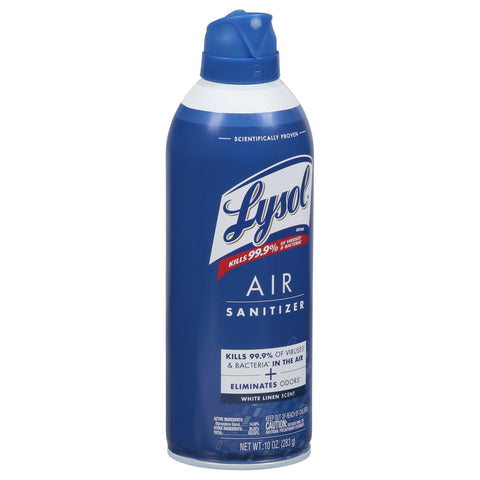 Lysol White Linen Air Sanitizer 10 OZ