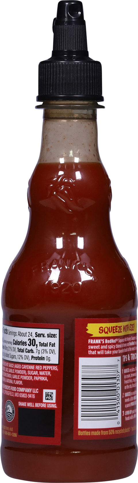Frank's Redhot Squeeze Hot Honey Sauce 12 FZ