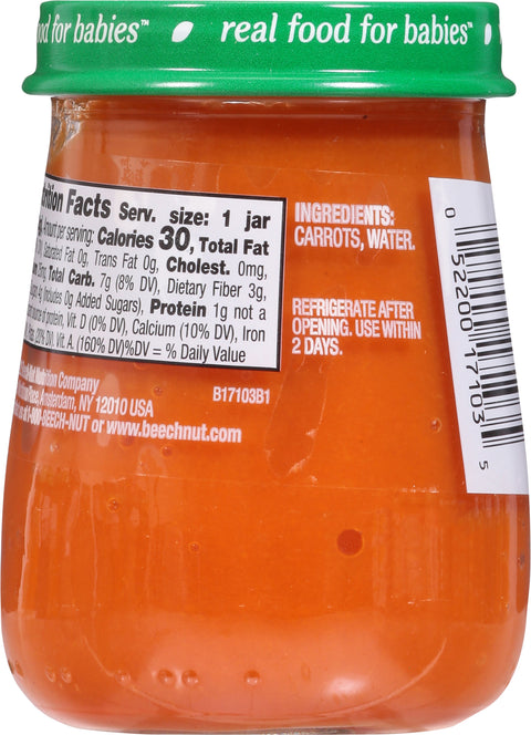 Beechnut Stage 1 Just Carrots 4 OZ