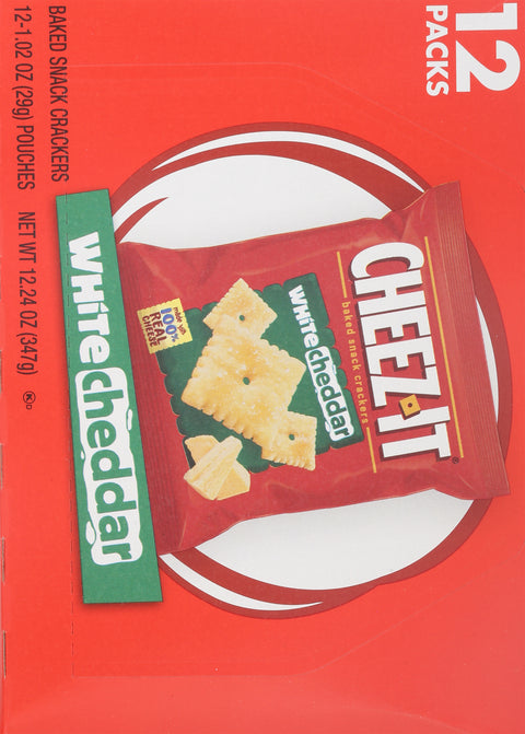 Cheez-It White Cheddar Baked Snack Crackers 12.24 OZ