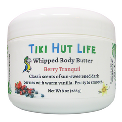 Tiki Hut Life Whipped Body Butter Berry Tranquil - 8 OZ 6 Pack