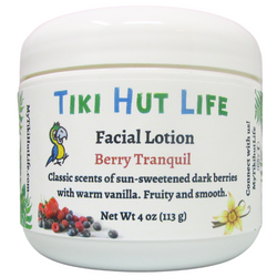 Tiki Hut Life Facial Lotion Berry Tranquil - 4 OZ 6 Pack
