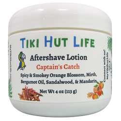 Tiki Hut Life Aftershave Lotion Captains Catch - 4 OZ 6 Pack
