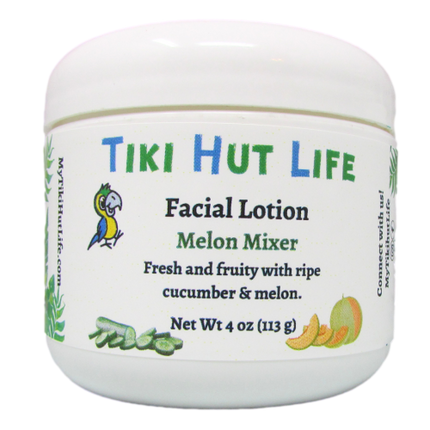Tiki Hut Life Facial Lotion Melon Mixer - 4 OZ 6 Pack