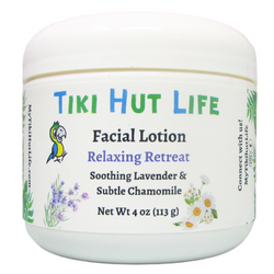 Tiki Hut Life Facial Lotion Relaxing Retreat - 4 OZ 6 Pack