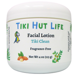 Tiki Hut Life Facial Lotion Tiki Clean - 4 OZ 6 Pack