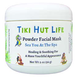 Tiki Hut Life Powder Facial Mask Sea You At The Spa - 2 OZ 6 Pack