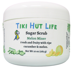 Tiki Hut Life Sugar Scrub Melon Mixer - 10 OZ 6 Pack