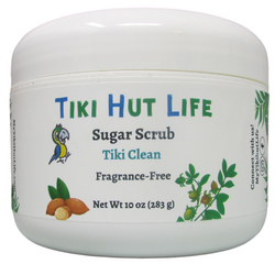 Tiki Hut Life Sugar Scrub Tiki Clean - 10 OZ 6 Pack