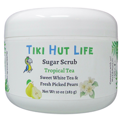 Tiki Hut Life Sugar Scrub Tropical Tea - 10 OZ 6 Pack