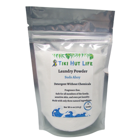 Tiki Hut Life Laundry Soap Suds Ahoy - 6 OZ 12 Pack