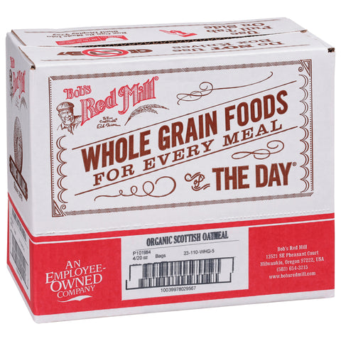 Bob's Red Mill Organic Scottish Oatmeal 20 OZ