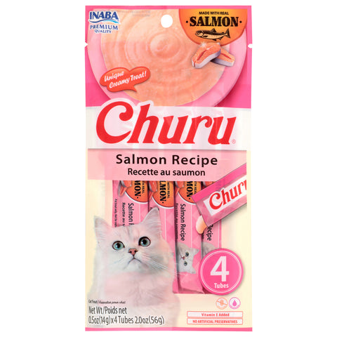 Churu Salmon Recipe Cat Treat 4
