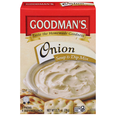Goodman's Onion Soup & Dip Mix 2.75 OZ