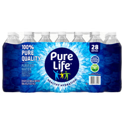 Pure Life Water - 16.9 FZ Bottles 28 Pack