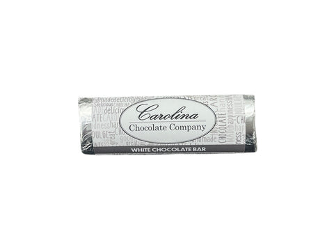 Carolina Chocolate Company Solid White Chocolate Bar - 1.3 OZ 24 Pack