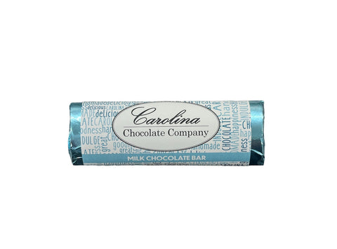 Carolina Chocolate Company Solid Milk Chocolate Bar - 1.3 OZ 24 Pack