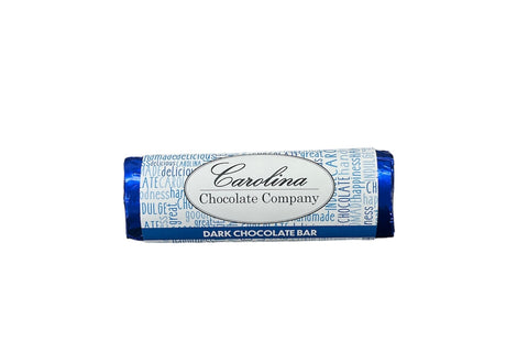 Carolina Chocolate Company Solid Dark Chocolate Bar - 1.3 OZ 24 Pack