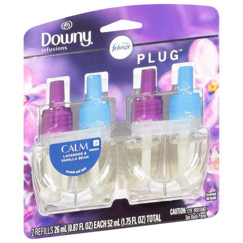 Febreze Plug Downy Infusions Calm Oil Refill 1.75 FZ