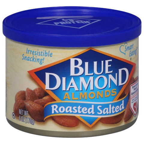 Blue Diamond Almonds Roasted Salted 6 OZ