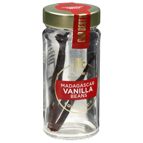 McCormick Gourmet Madagascar Vanilla Beans - 2 CT 3 Pack