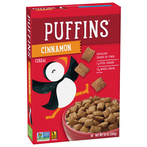 Barbara's Cinnamon Puffins Cereal 10 OZ