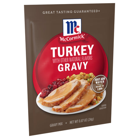 McCormick Mix Gravy Turkey - 0.87 OZ 24 Pack