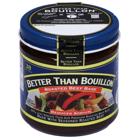 Better Than Bouillon Reduced Sodium Beef Base 8 OZ