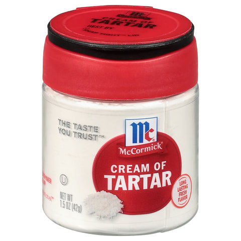 McCormick Spice Cream Of Tartar - 1.5 OZ 6 Pack