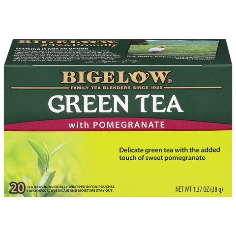 Bigelow Green With Pomegranate Tea 20 CT