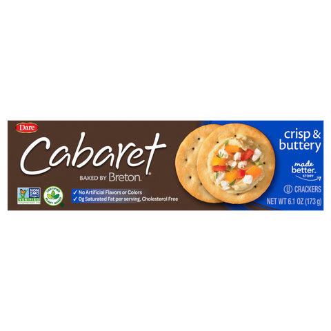 Breton Cracker Cabaret Crisp & Buttery 6.1 OZ
