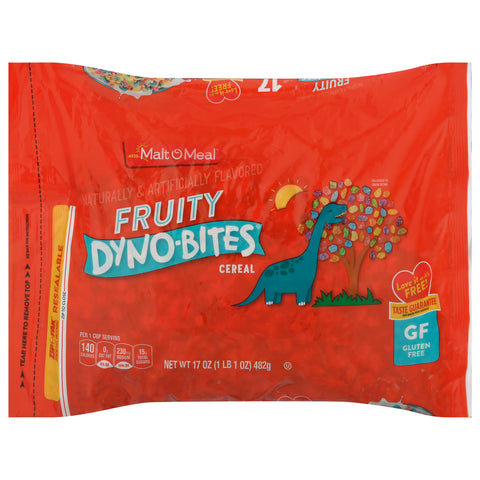 Malt O Meal Fruity Dyno-Bites Cereal 17 oz - 9 Pack