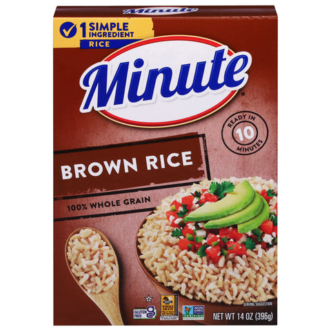 Minute Brown Rice 14 OZ