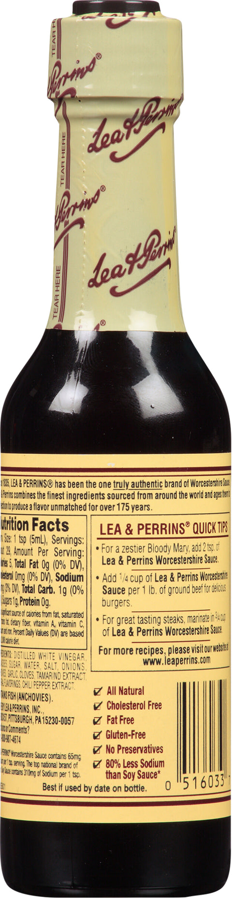 Lea & Perrins Sauce Worcestershire 5 FZ