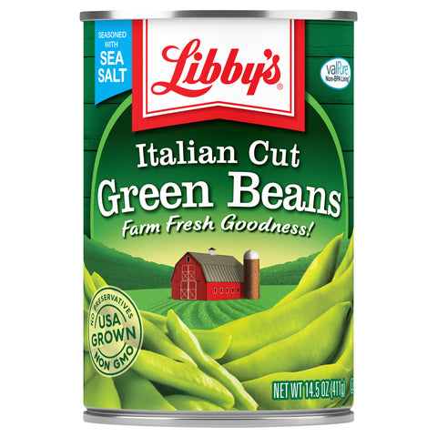 Libby's Vegetables Italian Cut Green Beans 14.5 OZ