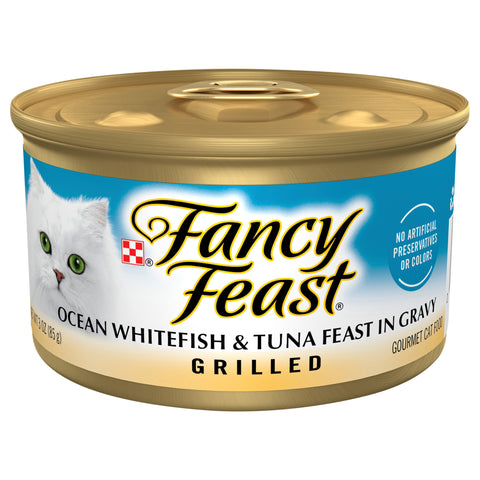 Fancy Feast Grilled Ocean Whitefish & Tuna Feast 3 OZ