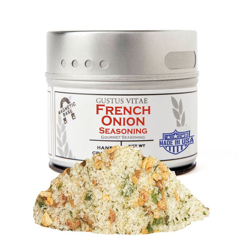 Gustus Vitae French Onion Seasoning - 3 OZ 8 Pack
