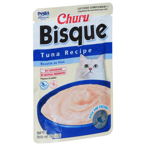 Inaba Churu Tuna Recipe Cat Food Complement 1.4 oz