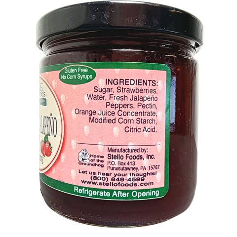 Stello Foods - Rosie's Strawberry Jalapeno Jam 10 oz