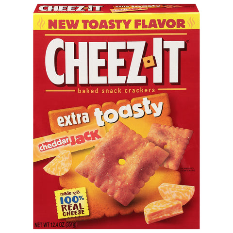 Cheez-It Xtra Cheddar Jack Toasty Crackers 12.4 OZ