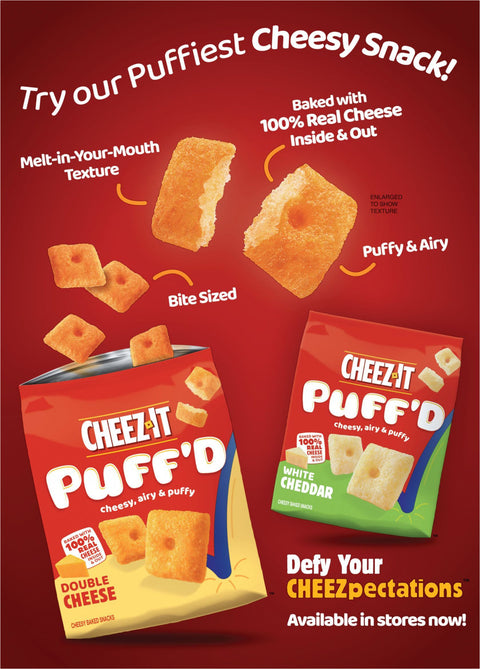 Cheez-It Extra Cheesy Snack Crackers  21 OZ