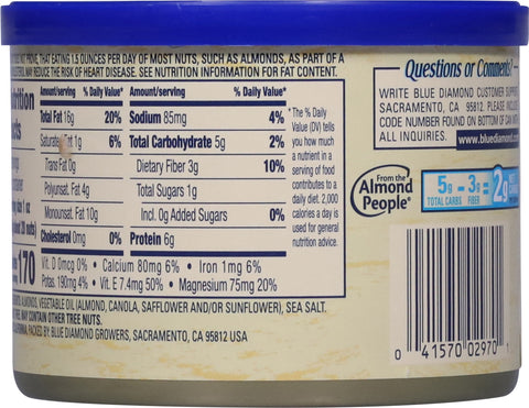 Blue Diamond Almonds Roasted Salted 6 OZ