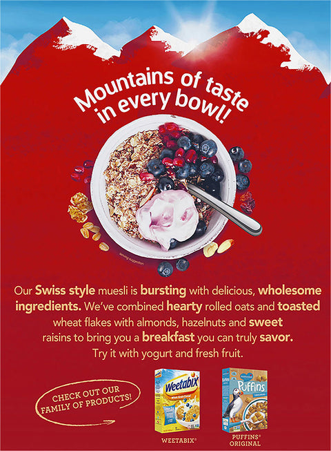 Alpen Lo Sodium Original Muesli Cereal 14 OZ