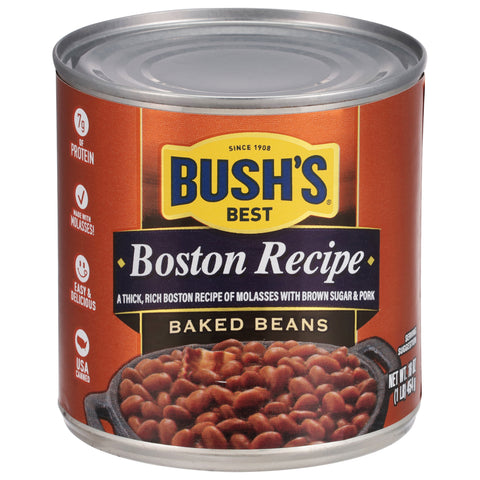 Bush's Beans Baked Boston Recipe 16 OZ