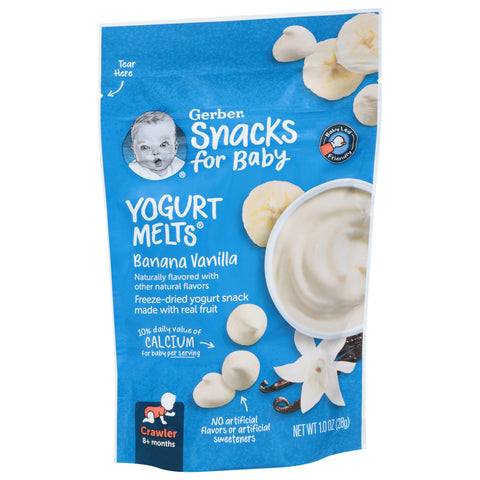 Gerber Graduates Yogurt Melts Banana Vanilla 1 OZ