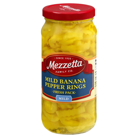 Mezzetta Deli-Sliced Mild Pepper Rings 16 FZ