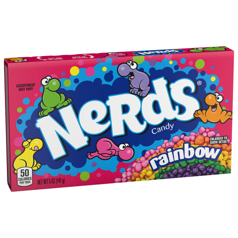 Wonka Candy Rainbow Nerds Theater Box 5 OZ