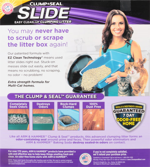 Arm & Hammer Slide Easy Clean Up Multi-Cat Clumping Litter 28 LB